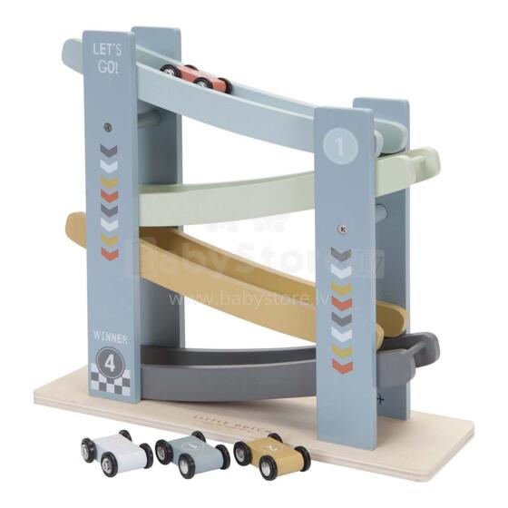 Little Dutch puidust autorada autodega Blue Art.7008