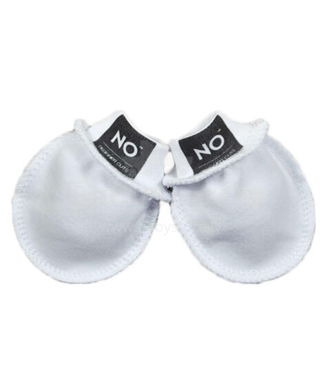 La Bebe™  Baby Mittens Art.117754 White