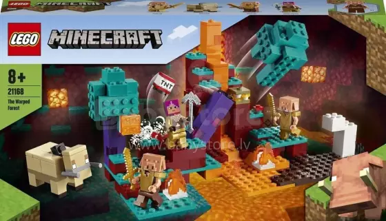 LEGO® Minecraft™ набор "Искажённый лес", Арт. 21168