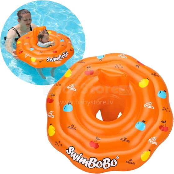 Swimbobo Inflatable Baby Swim Ring Art.118996 круг для плавания для купания 12-24 месяцев