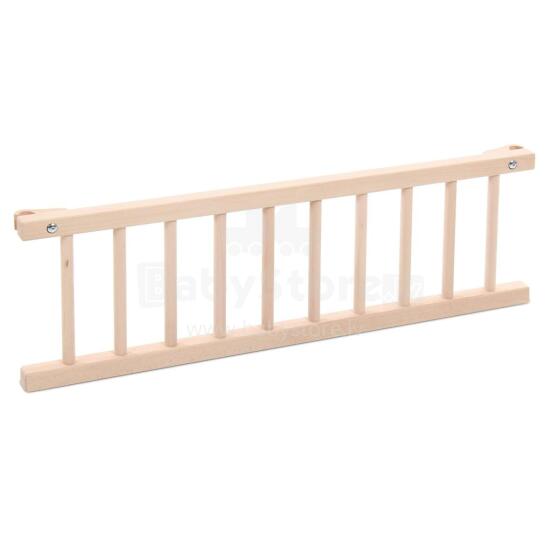 Kidsworld Wood Bed Rail Art.132313 Natural Võrevoodi turvapiire 86 x 27,5 cm