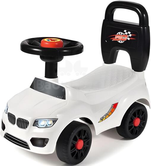 Ride on Car Art.77981 White  Машинка - каталка со звуковым модулем