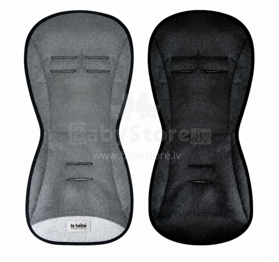 La Bebe™ Universal Liner Memory Foam Air Art.135822 Grey Memory trolley insert