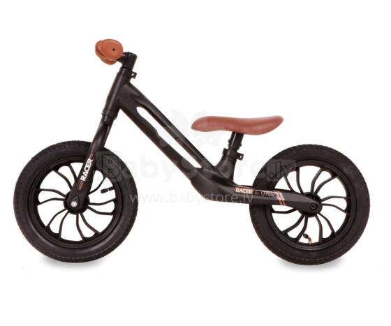 Aga Design Qplay Racer Art.20516 Brown Laste jooksuratas metallraami ja täispuhutavate ratastega