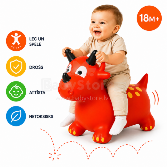 Bo Jumping Animals Dino Art.145834 Beebi džemprid