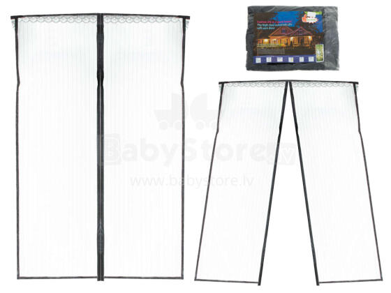 Ikonka Art.KX6127 Mosquito net magnetic door net 85x210cm