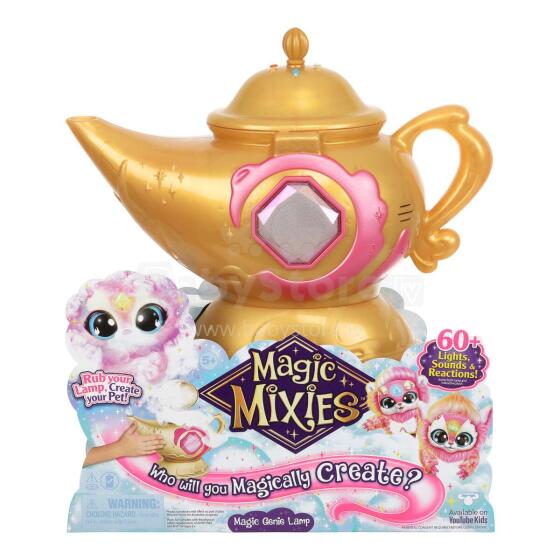 MAGIC MIXIES Interaktiive mänguasi Magic lamp, roosa