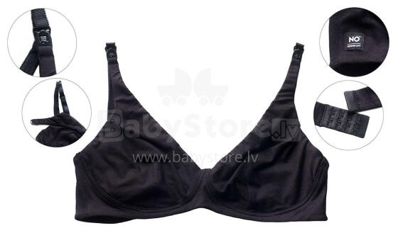 La bebe™ Nursing Bra Art.157120 Black