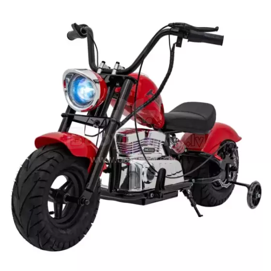 Motorcycle Chopper Warrior Art.160676 Red Võimas 12v lapsega elektriline auto