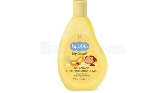 6790 BANANA SHAMPOO 2IN1 250ML ML BEBBLE 3016-01-007