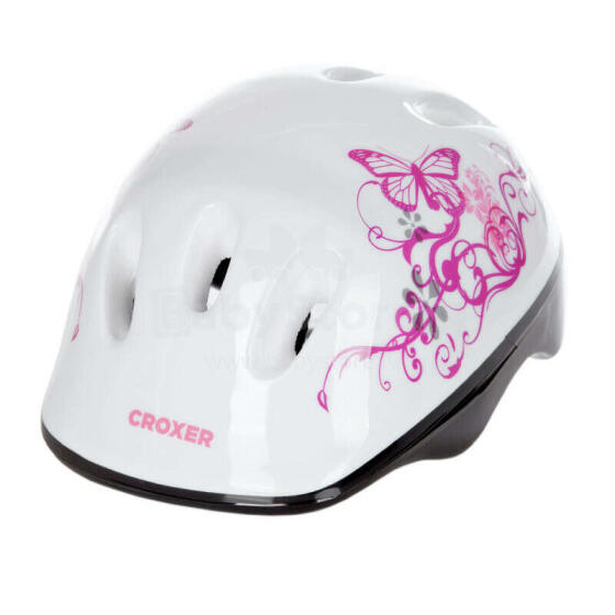 Велошлем детский Croxer Silky White/Pink S (52-54 cм)