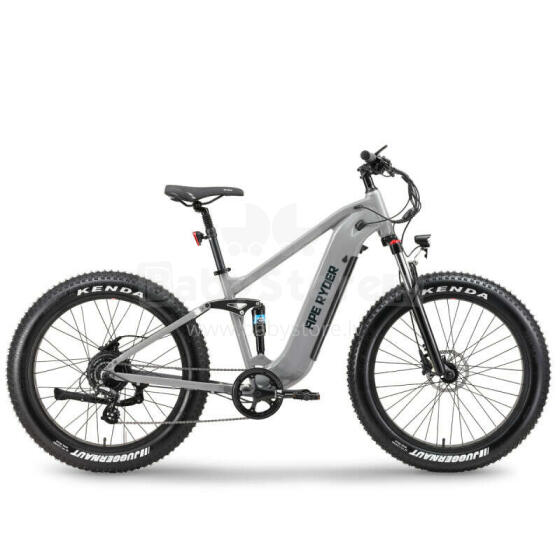 Elektriskais velosipēds APE RYDER 26 Buffalo-F Nardo pelēks