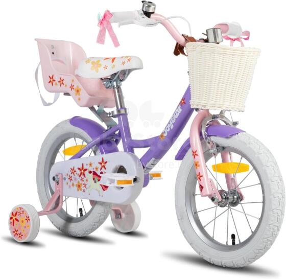 Joystar Kids Bike Wheels Collas 12'  Art.17843 Violet Children's two-wheeled bicycle with additional wheels