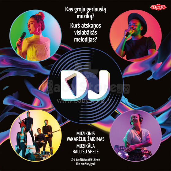 TACTIC Galda spēle "DJ Pop Music"