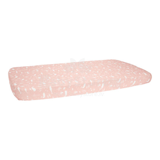 Little Dutch Jersey Sheet  Art.TE10720650 Ocean Pink