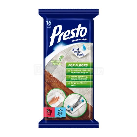 Wet wipes for floors 16 pcs.