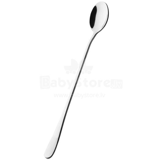 Latte ja magustoidu lusikad Springos HA7498, 6 tk, roostevaba teras, 19,7 cm, hõbedased