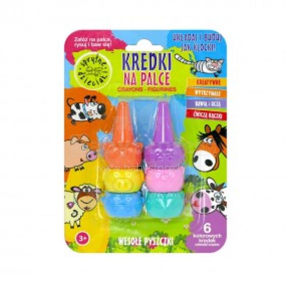 Finger crayons