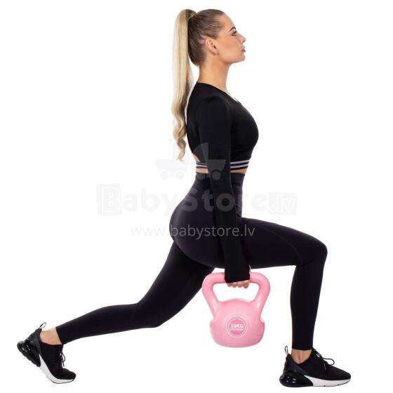 Hantel ABS 10kg, Springos FA1061, roosa