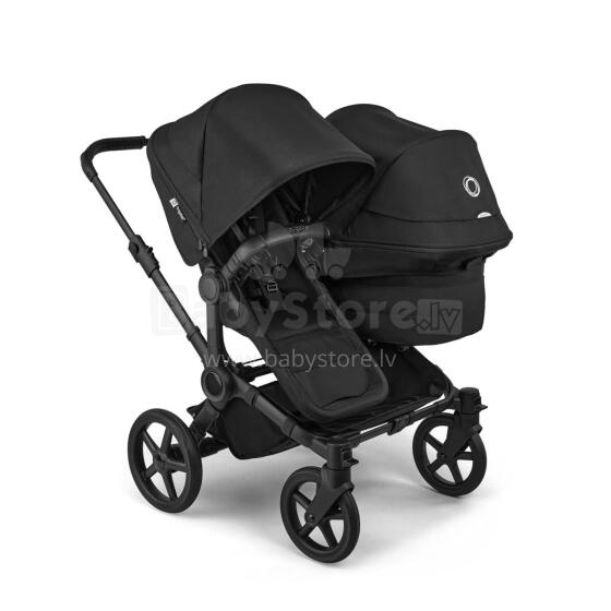 Bugaboo Donkey 6 Double  Art.227108 Heritage Black  Children's universal stroller transformable for the weather