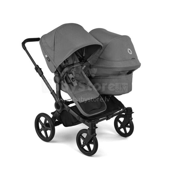 Bugaboo Donkey 6 Double Art.22711 Moon Grey Children's universal stroller transformable for the weather