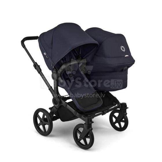 Bugaboo Donkey 6 Double Art.227113 Deep Indigo Children's universal stroller transformable for the weather