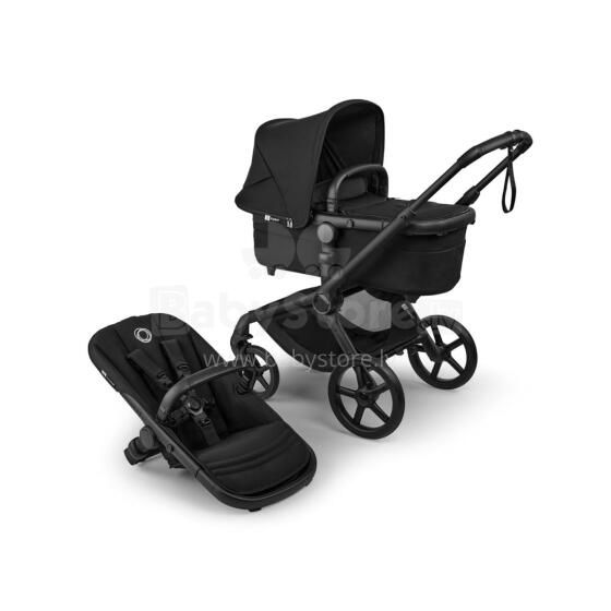 Bugaboo Fox 5  2 in 1 Art.227122 Heritage Black Children's universal stroller transformable for the weather