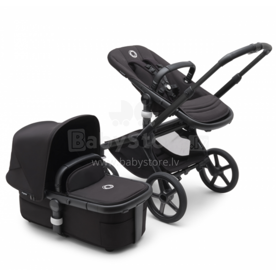 Bugaboo Fox 5 2 in 1 Art.227130 Black Children's universal stroller transformable for the weather