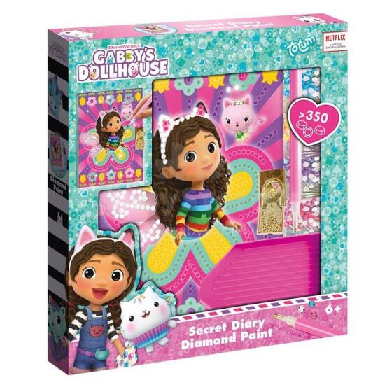 Totum Gabby's Dollhouse teemanditikandiga päevik