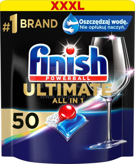 Finish FINISH kapsulas Ultimate All-in-1 50 svaigas