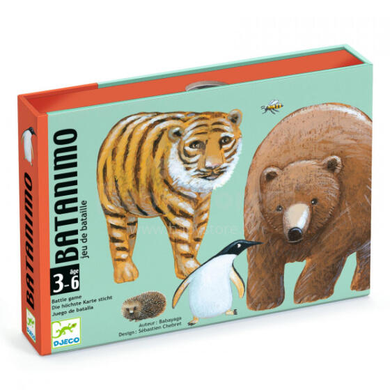 Djeco Game Art.DJ05177 Kaardimäng - Batanimo
