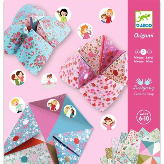 Origami linnumäng - Lilled