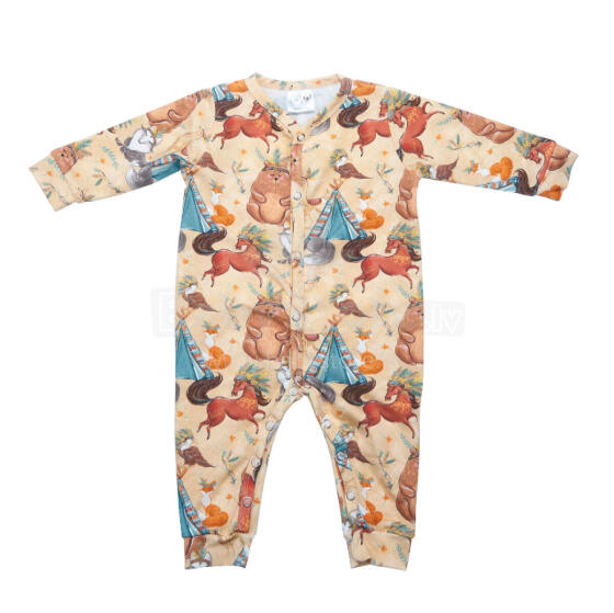 BABY 01394 Vidzĩ romper asi didi Boho Ŋutsuvi 68/74