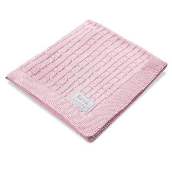 EWA 728999 Bambu blanket kekeli pink braid