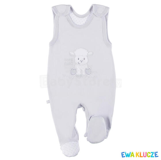 EWA 852311 NEWBORN Sleepsuit gray 50