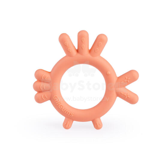 GILIGUMS GG 50198 Teether Koklozi ƒe peach