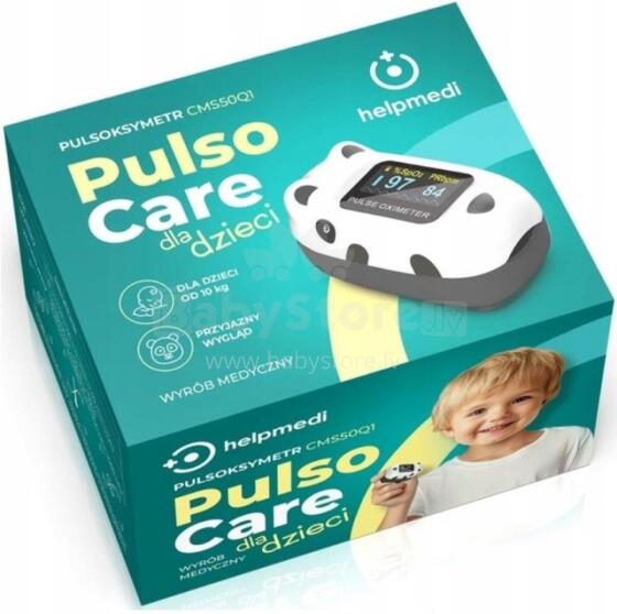 Helpmedi PulsoCare Panda Art.232867 Pulse Oximeter for children weighing over 10kg