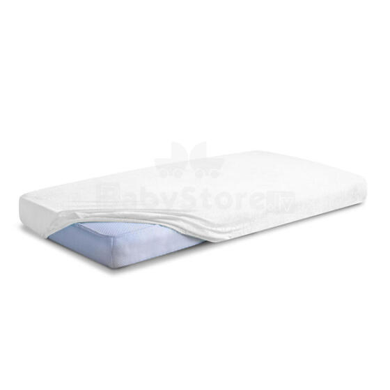 MATEX FROTTE PREMIUM fitted sheet 70x140 [TB0026_01] white