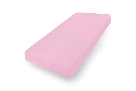 MATEX Fitted sheet JERSEY 70x140 [TB0028_10] pink