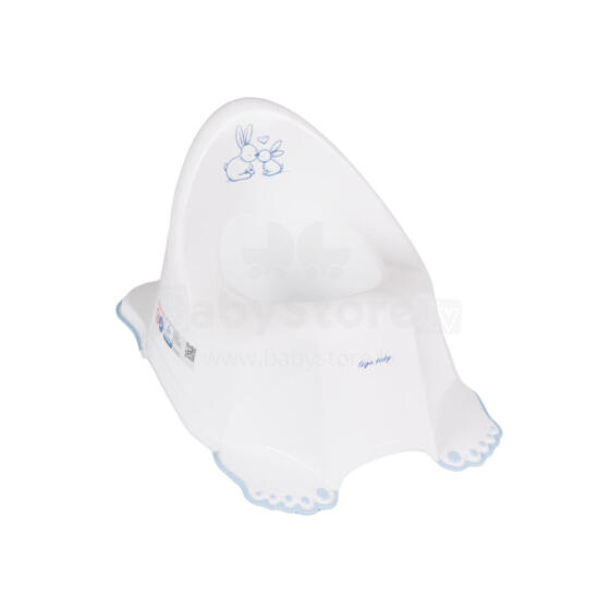 TEGA KR-001-103 Anti-slip potty BUNNIES white