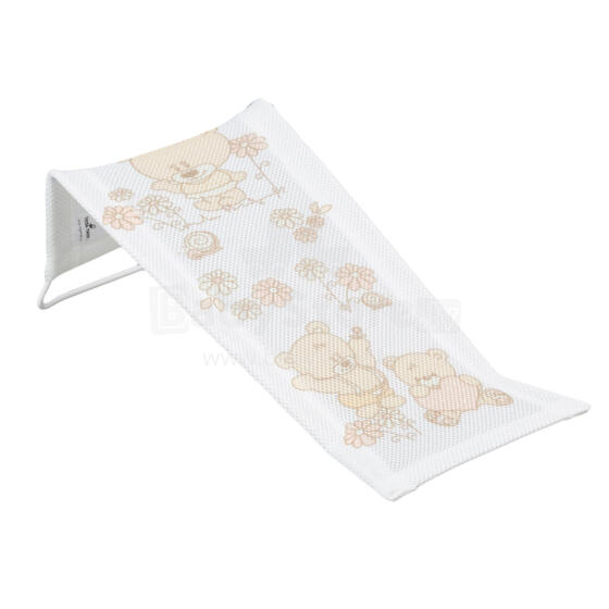 TEGA MS-026-103 Bath lounger with the image of a Teddy bear, white