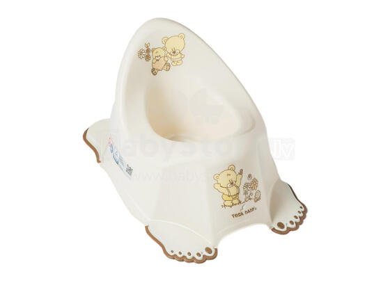 TEGA PO-046-119 Anti-slip potty kple haƒoɖaka BEAR beige