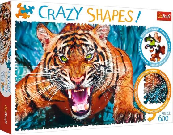 TREFL 11110 Puzzle 600 Eye to eye with a tiger
