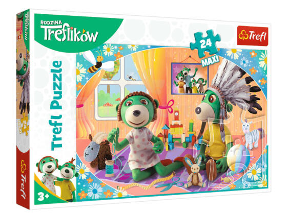 TREFL 14319 Puzzle 24 MAXI Mina míakpɔ dzidzɔ ɖekae!