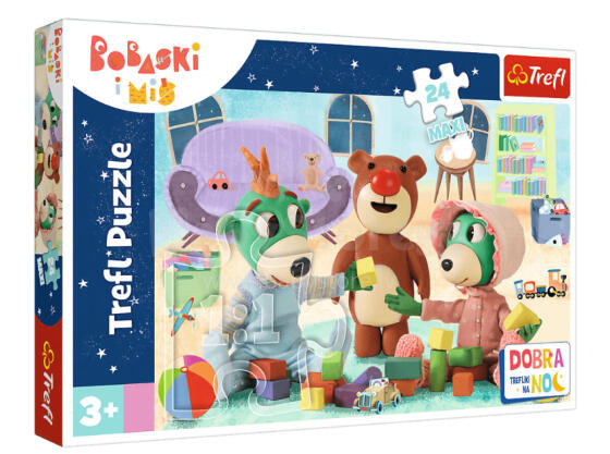 TREFL 14325 Puzzle 24 MAXI Trefliks' bedtime games