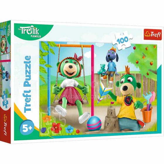 TREFL 16422 Пазл 100 Веселые Трефлики