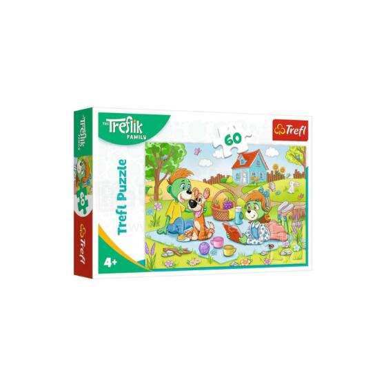 TREFL 17394 Puzzle 60 Treflik Ƒomea ƒe Nudzɔdzɔwo