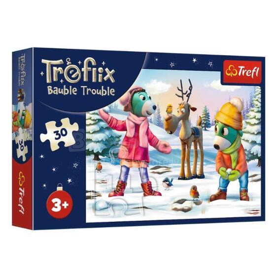TREFL 18313 Puzzle 30 Trefliks ƒe Kristmas Ɣeyiɣi