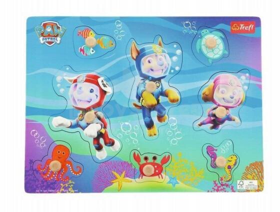 TREFL 61631 Ati fefenu - Medium Paw Patrol ƒe aɖaŋunu