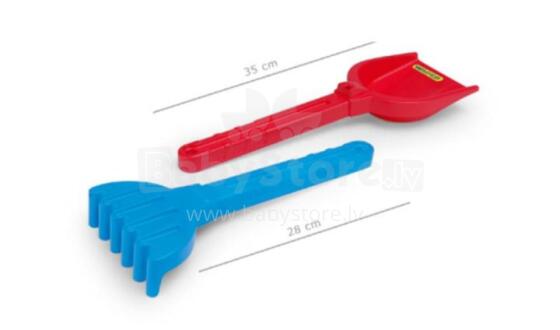 WADER 71120 Happy Summer - Shovel and rake IML